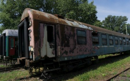 废旧火车
