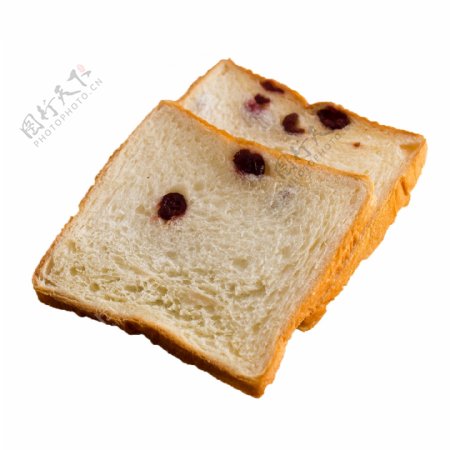 两片切片面包png