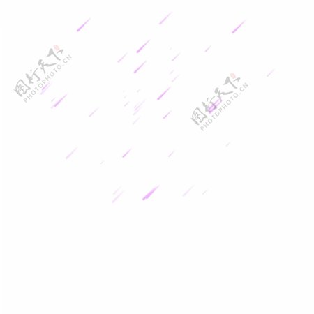 紫色流星雨矢量元素