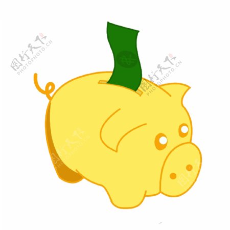 小金猪存钱罐插图