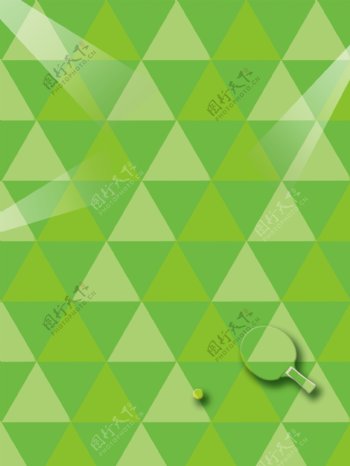 绿色几何体育节广告背景