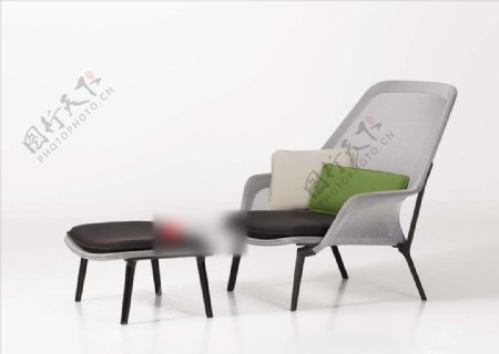 现代椅子椅子模型家具模型