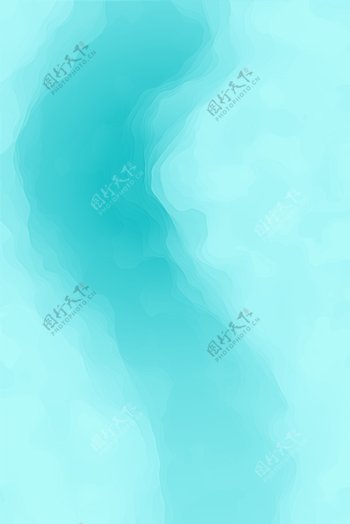 湖蓝色简约玫瑰纹理质感H5背景图