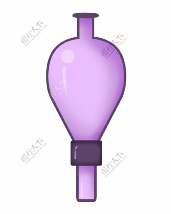 紫色漏斗实验器材