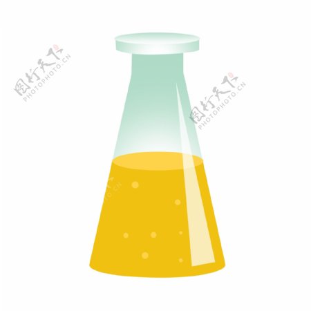 化学仪器液体插画