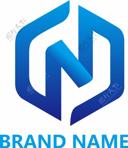 N字母企业标识图片