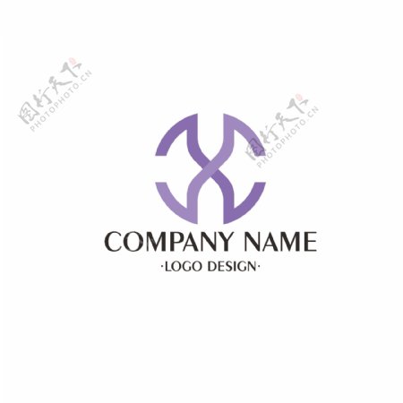 简约字母logo设计