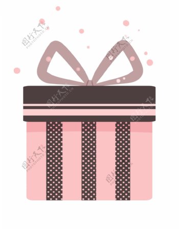 粉色盒装礼物