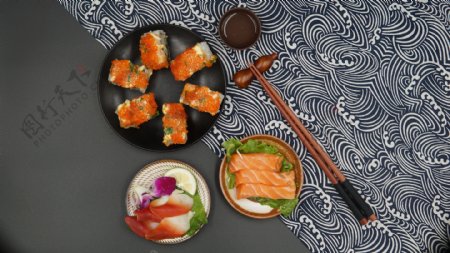 日式料理寿司套餐系列高清图片2