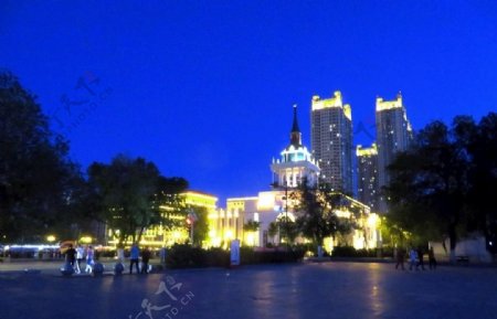 哈尔滨城市建筑风景