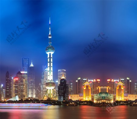 东方明珠夜景夜景上海