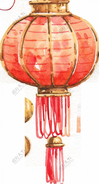 中国风新年喜庆花纹图案