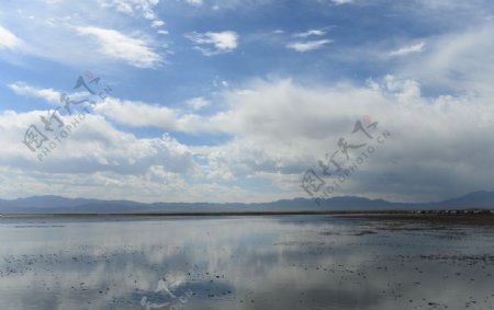 茶卡盐湖美景