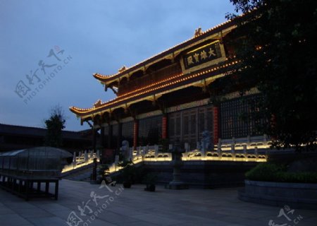 中式大殿