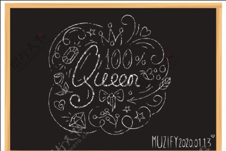 Queen字体设计