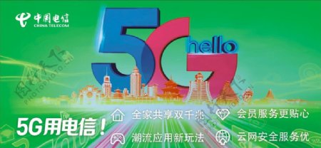中国电信hello5G
