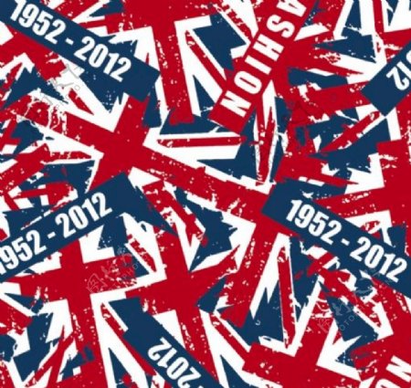 英国国旗男装数码印花图案