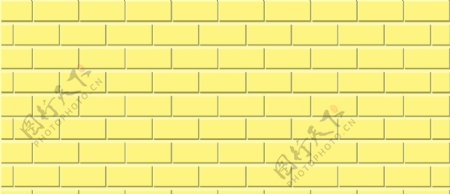 黄色砖纹贴图