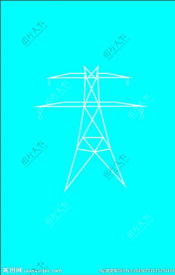 1电网铁塔2高压铁塔3高压电网
