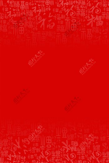 中国风底图红色底图