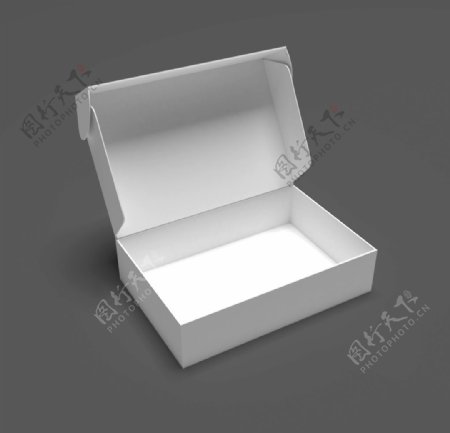 白色飞机盒图片