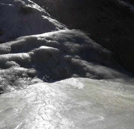 冰川雪地风景图片
