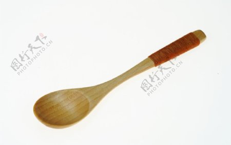 木质厨具勺子图片