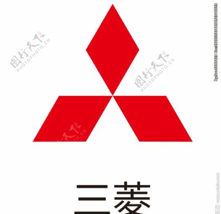 三菱logo三菱车标图片