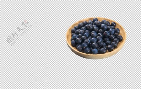 蓝莓水果新鲜海报素材图片