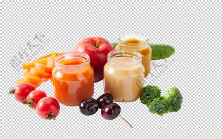 番茄果汁饮品饮料装饰海报素材图片