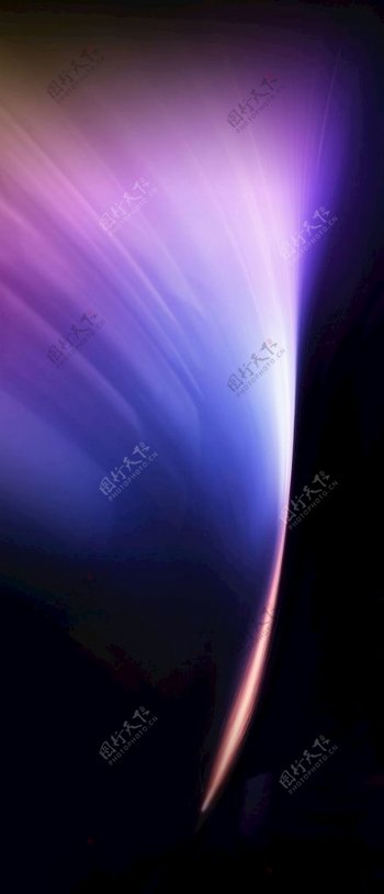 紫色极光背景图片