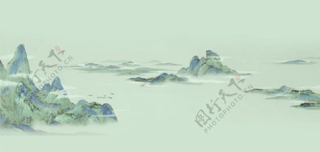 千里江山图片