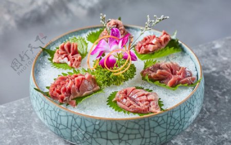 肉片火锅食物食材海报素材图片