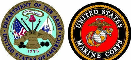 美国海陆战队臂章精美刺绣臂章魔图片