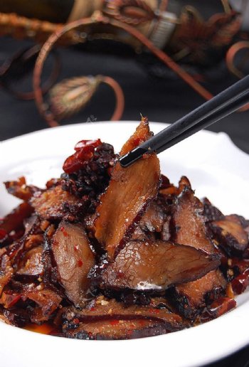 北京菜大碗蒸腊肉图片