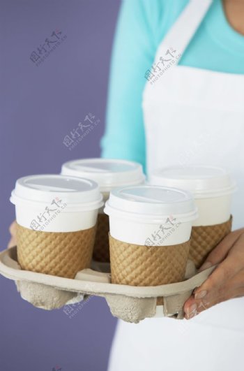 咖啡饮料饮品背景素材图片