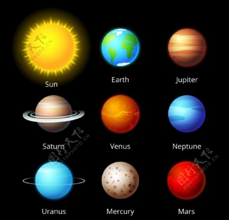 太阳星球图片