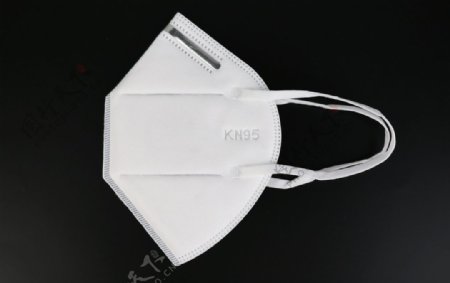 KN95折叠式口罩实拍图片