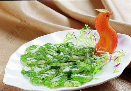 鄂菜海苔花枝冻图片