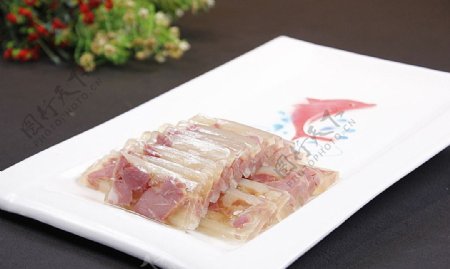 鲁菜山东菜水晶肴肉图片