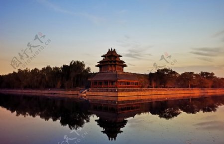 北京紫禁城故宫博物馆角楼图片