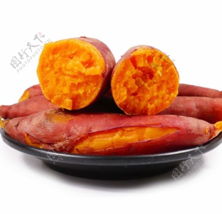 烤红薯图片