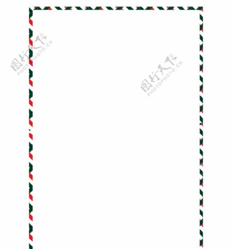 彩色圣诞节条纹边框图片