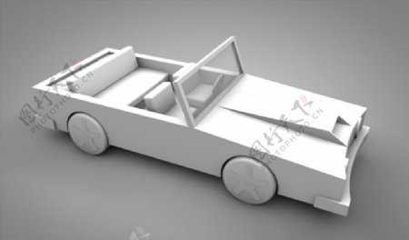 C4D模型汽车图片