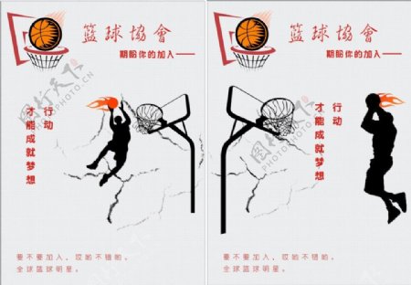 篮球协会海报