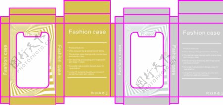 iPhone手机壳包装设计图片