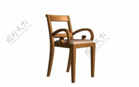 欧式家具椅子0193D模型