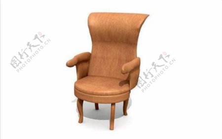 欧式家具椅子0393D模型