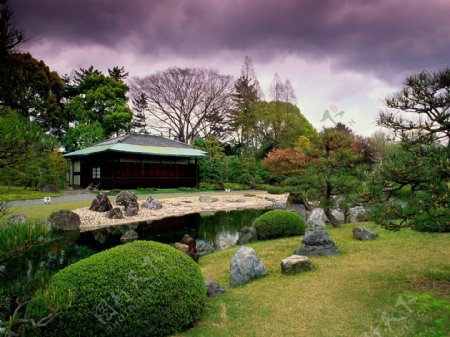 日本建筑园艺建筑环境园林园林艺术