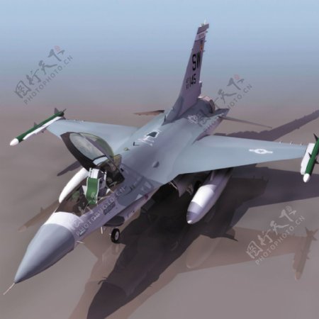 F16战斗机模型图片